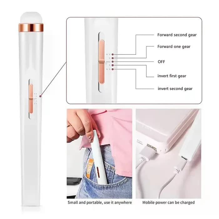 Kit de manucure, ensemble d'ongles électrique avancé 5 en 1