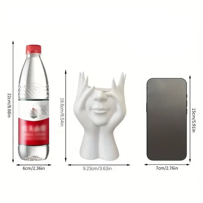 Boîte de rangement pour pinceaux de maquillage