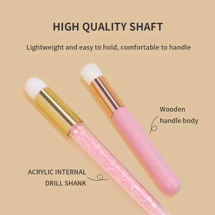 GLAMLASH – brosse de nettoyage de cils en cristal