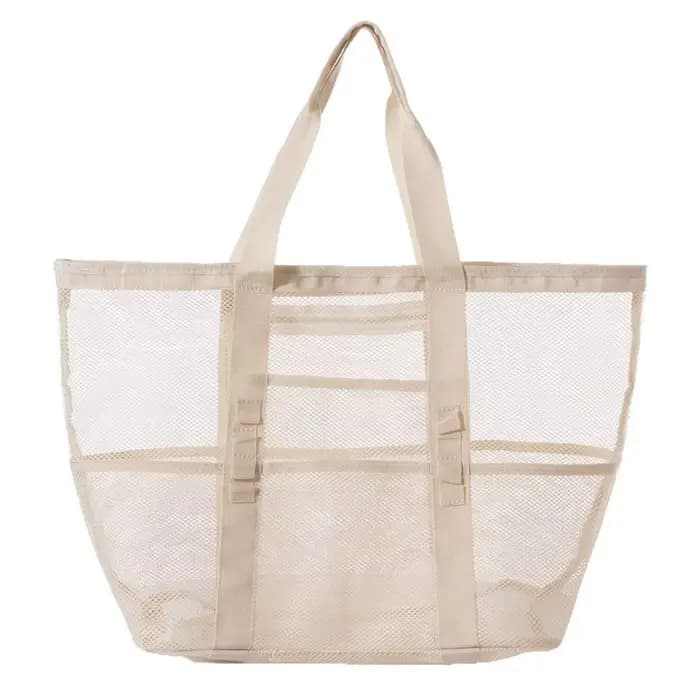 Sac de toilette en nylon ajouré