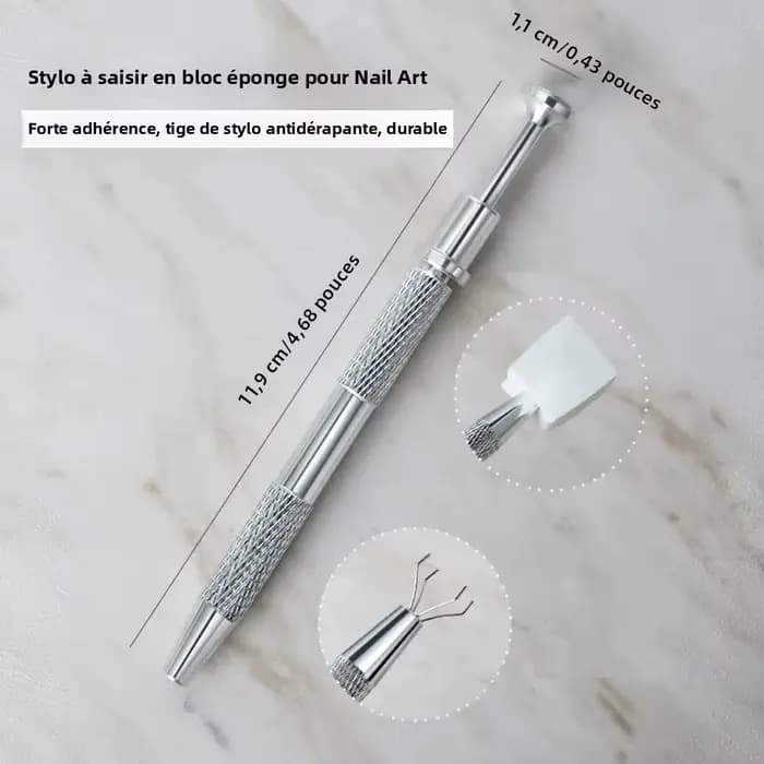 Éponge pour Nail Art, 50 pièces