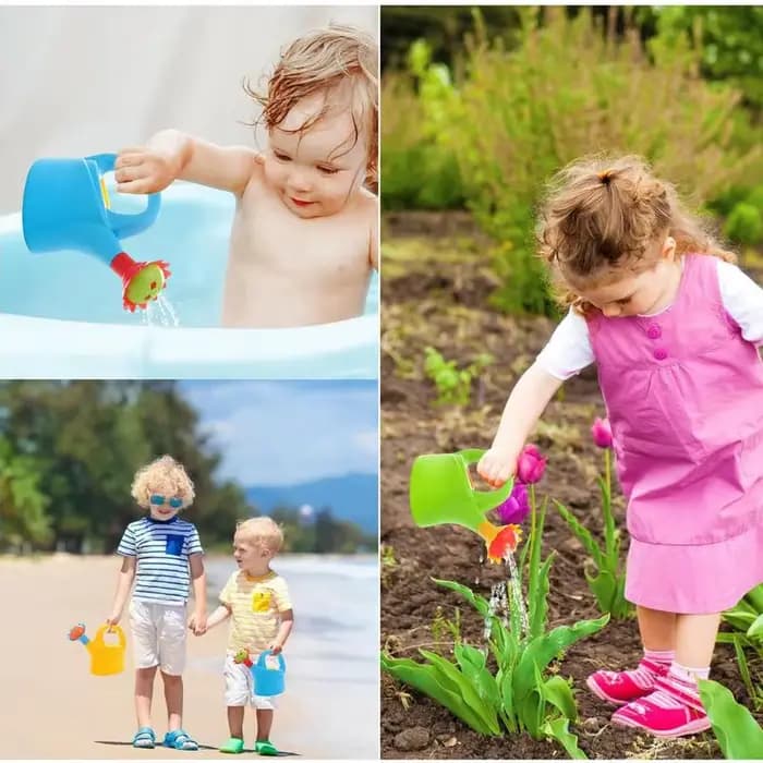Arrosoir de jardin pour enfants, arrosoir, outils de culture succulentes, jeu de plage, attraper la mer, cadeau, entonnoir d'arrosage
