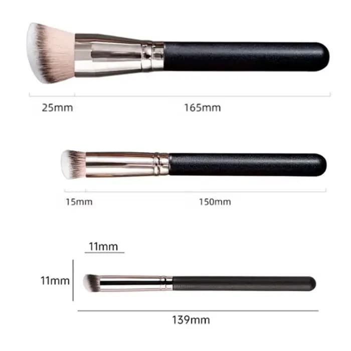 Pinceaux de maquillage synthétiques