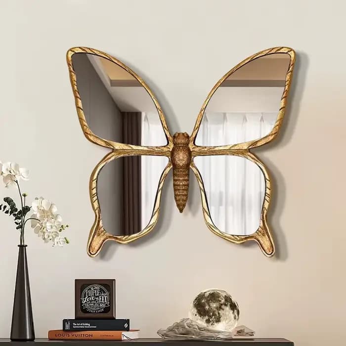 Cadre miroirs nordiques ornement maquillage femmes Cool