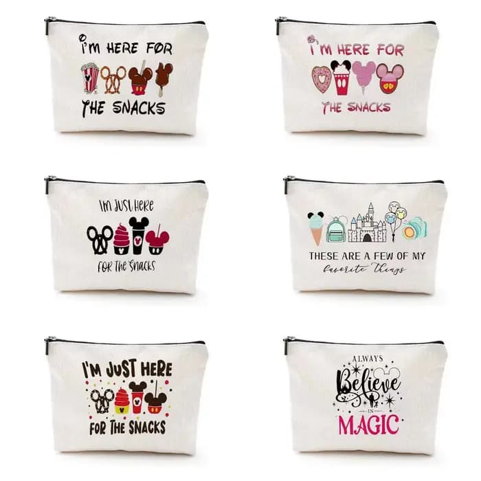 Disney-Trousse de maquillage étanche pour voyage
