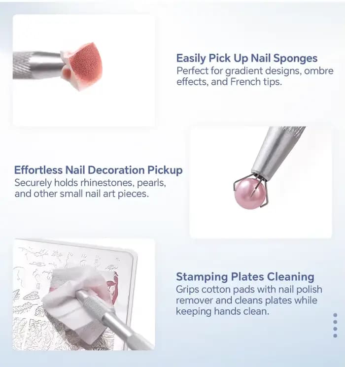 Éponge douce pour nail art