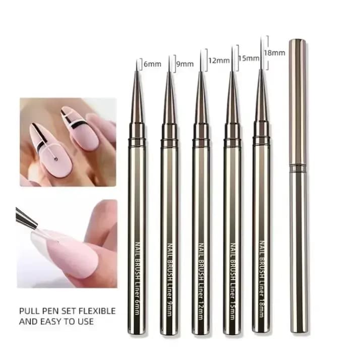 Pinceaux pour revêtement d'ongles