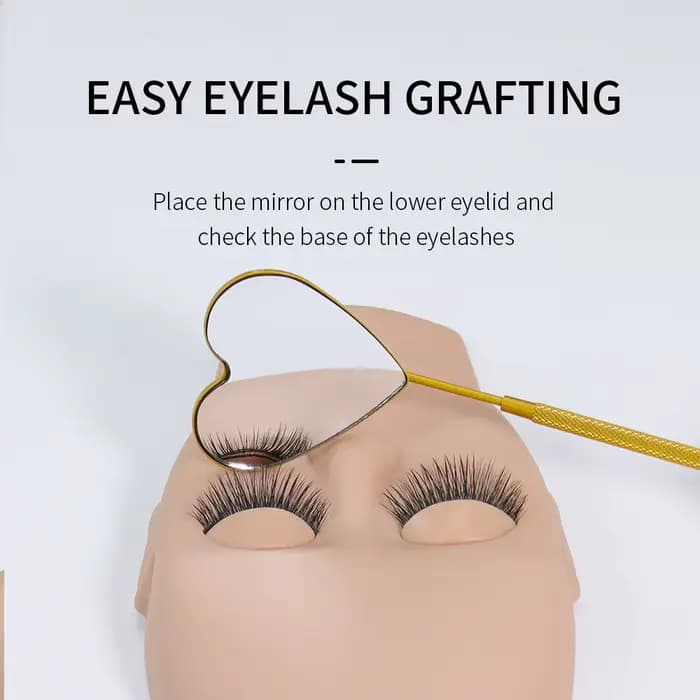 GLAMLASH 1Pc faux cils miroir connecté au