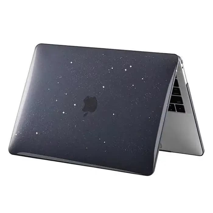Étui de protection pour ordinateur portable MacBook Neo 13 pouces 2026 avec coque rigide en plastique à paillettes pour accessoires MacBook Neo