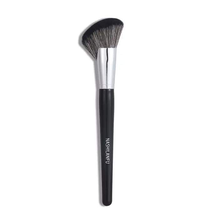 Brosse de maquillage professionnelle noire