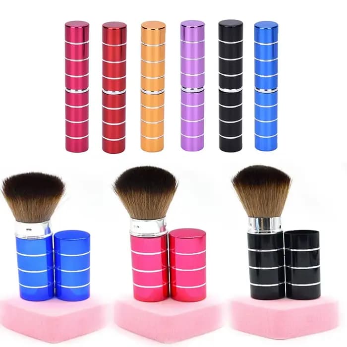 Brosse de maquillage rétractable