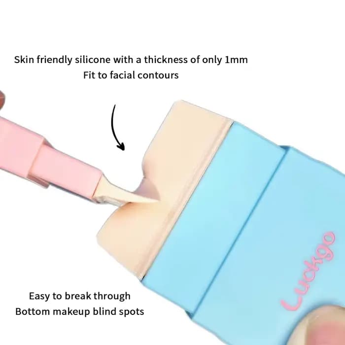 Brosse de fond de teint Portable en Silicone