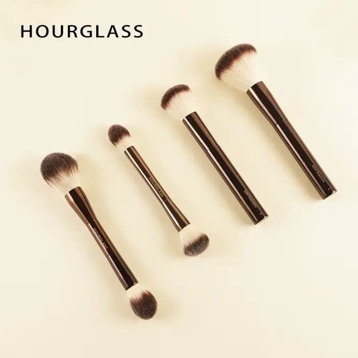 Pinceau de maquillage sablier toutes sortes fard à paupières fond de teint correcteur poudre bronzant