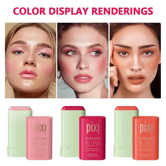 Stick de blush crème nude naturel pour les joues et les lèvres