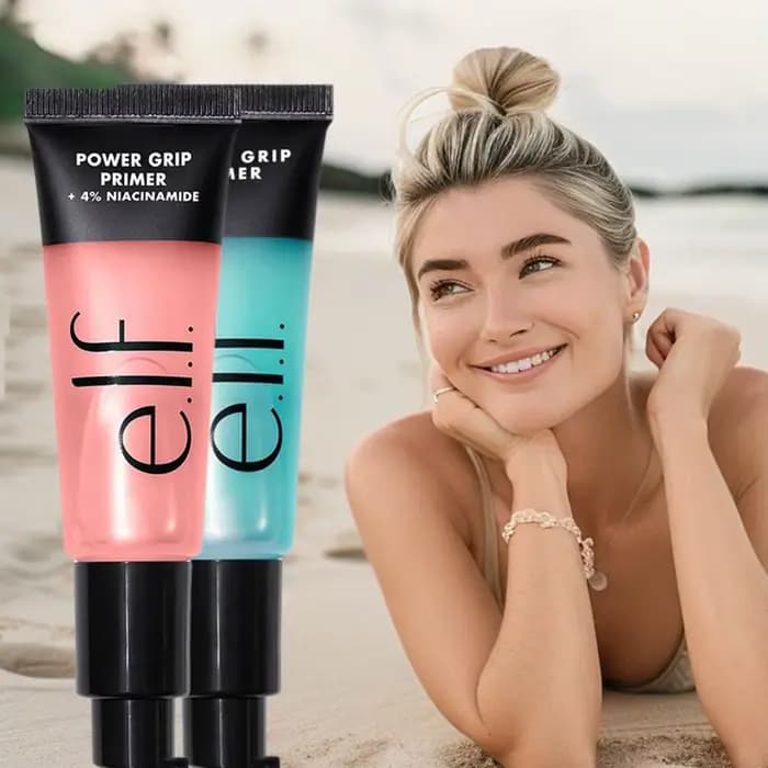 E.l.f Power Grip Primer Gel Hyaluronzuur Niacinamide Verhelderend Zuur Hydraterend Langdurig