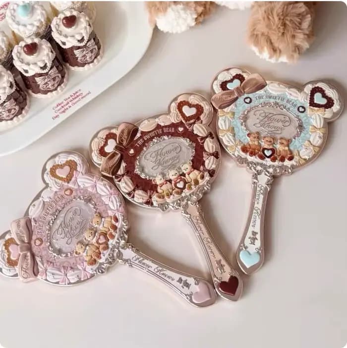 Miroir à main de la collection Flower Know Sweetie Bear