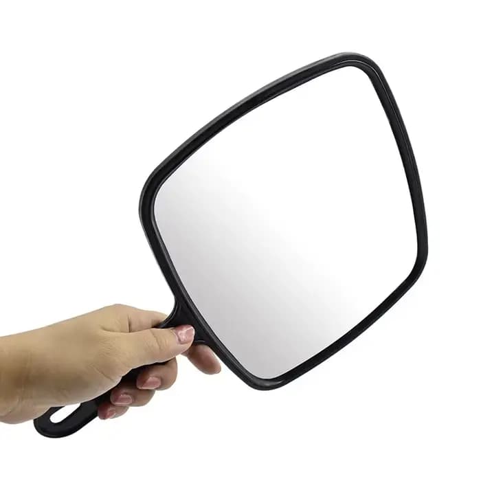 Miroir à main professionnel pour salon de coiffure