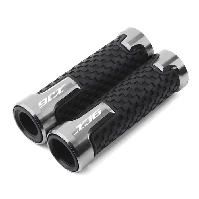 Poignées de guidon antidérapantes pour motos et scooters XJ6 7/8 22MM avec logo « XJ6 » pour Yamaha XJ6 Diversion 2009-2020