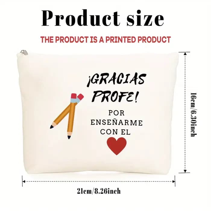 Trousse de maquillage pour la Journée des enseignants d'espagnol