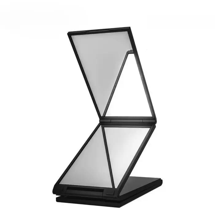 Miroir de maquillage pliable et Portable à 4 voies