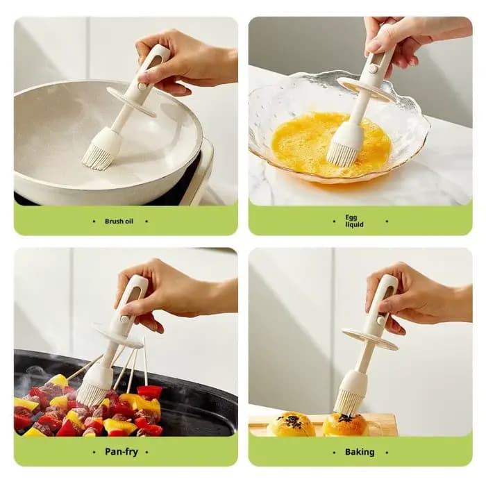 Bouteille de brosse à huile télescopique