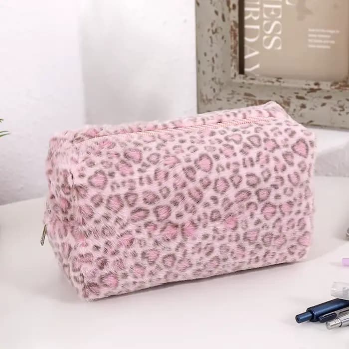 Trousse de Maquillage Durable et Douce à Grande Capacité