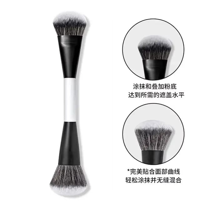 Ensemble de pinceaux de maquillage à double tête F1-F4 pour fond de teint
