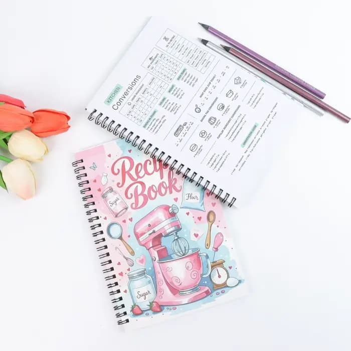 Carnet de recettes personnel - pour la planification quotidienne des repas, la prise de notes de la cuisine manuscrite, la pâtisserie pour débutants, la cuisine de voyage, anniversaire