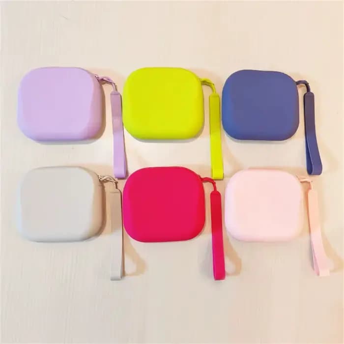 Nouveau sac cosmétique en Silicone avec dragonne