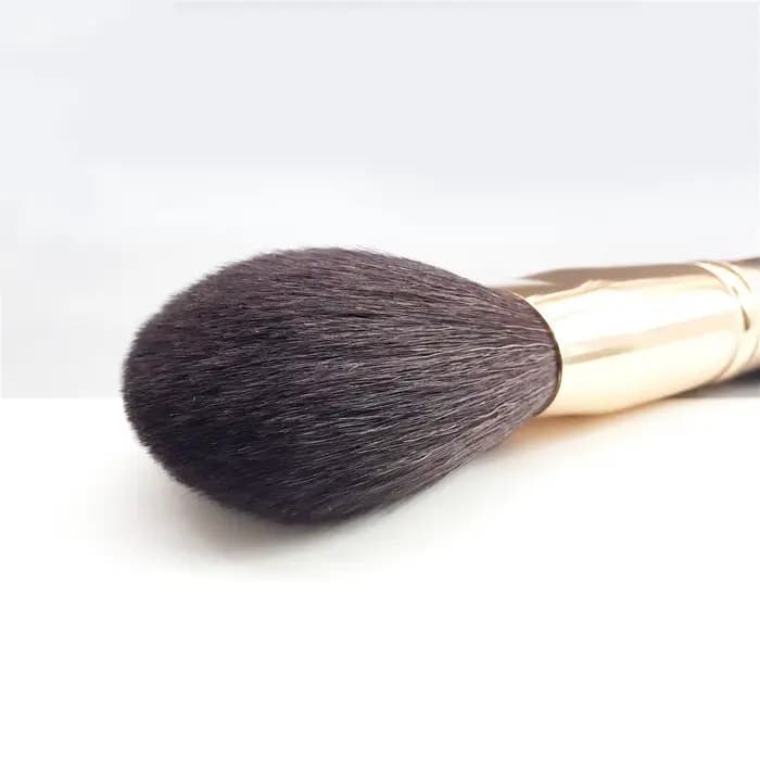 Brosse bronzante 027 grand pinceau de maquillage rond pour poudre de cheveux de chèvre