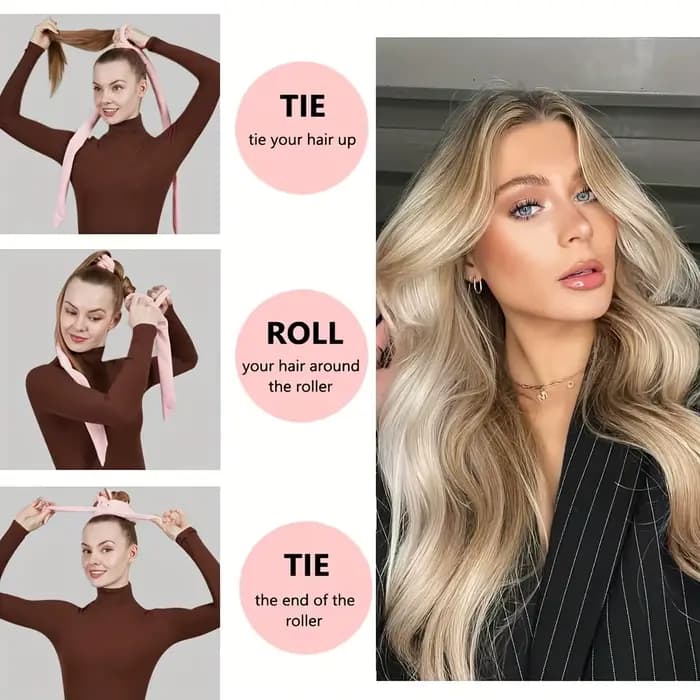Fer à friser pour cheveux Style sommeil sans chaleur