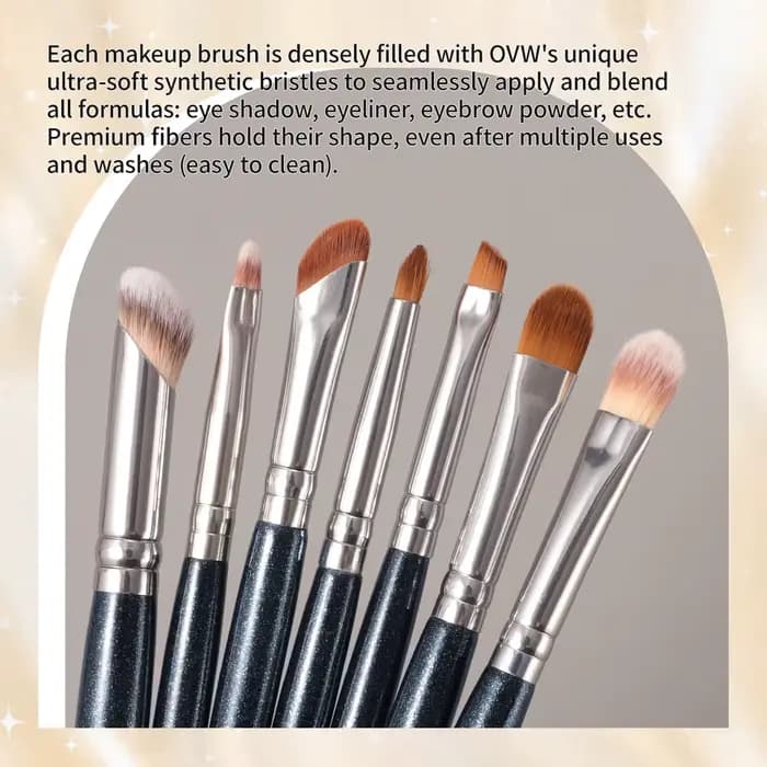 Ensemble de pinceaux de maquillage professionnels