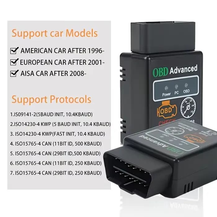 Lecteur de code automobile, scanner compact, appareil portable, durable, outil de précision, équipement de diagnostic, pour propriétaires de véhicules, techniciens automobiles