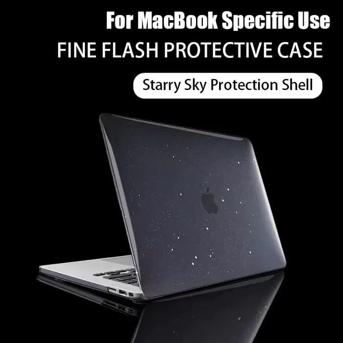 Étui de protection pour ordinateur portable MacBook Neo 13 pouces 2026 avec coque rigide en plastique à paillettes pour accessoires MacBook Neo