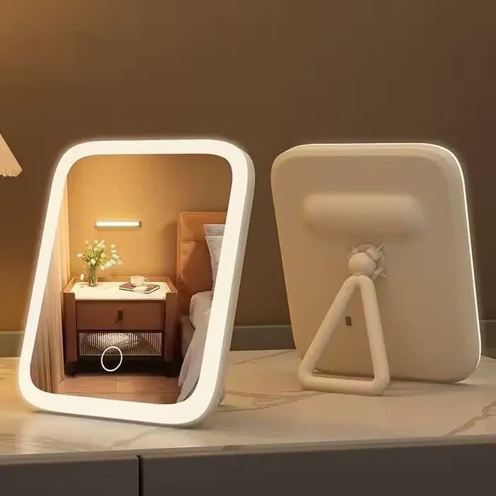 Miroir de courtoisie LED intelligent avec 360 ° Rotation