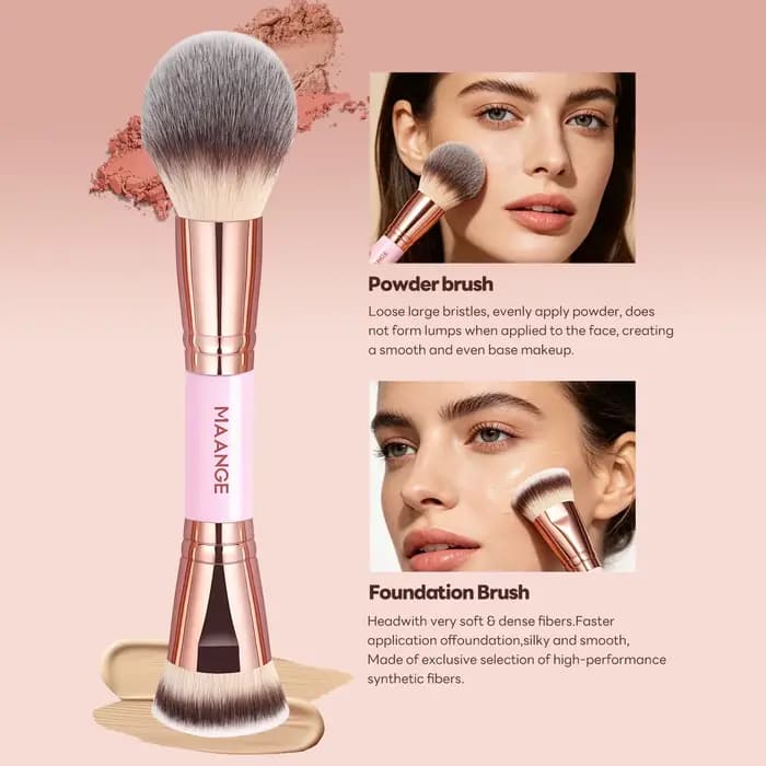 MAANGE – ensemble de pinceaux de maquillage multifonctionnels