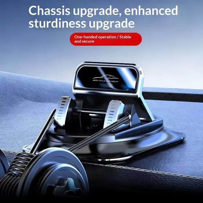 Nouveau support de téléphone portable pour tableau de bord de voiture, rotatif à 360°, fixation adhésive, support universel stable pour téléphone portable, accessoires pour voiture