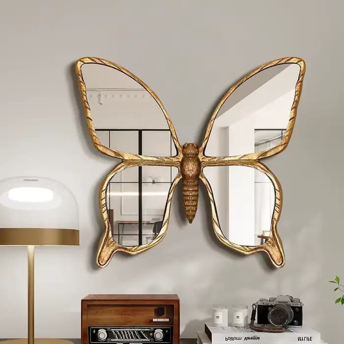 Cadre miroirs nordiques ornement maquillage femmes Cool