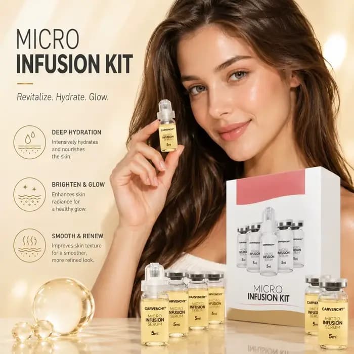 Kit de sérum coréen au collagène micro-molécule et à l'acide hyaluronique