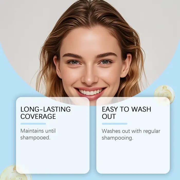 Spray Colorant Temporaire pour Cheveux – Solution Rapide pour Couvrir