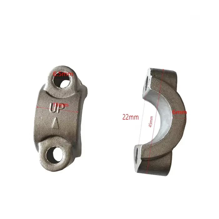 Support universel de miroir à levier de 7/8 pouces, 22mm, frein/embrayage, maître-cylindre, Support de serrage, siège de fixation, boulons M10, Support de Base