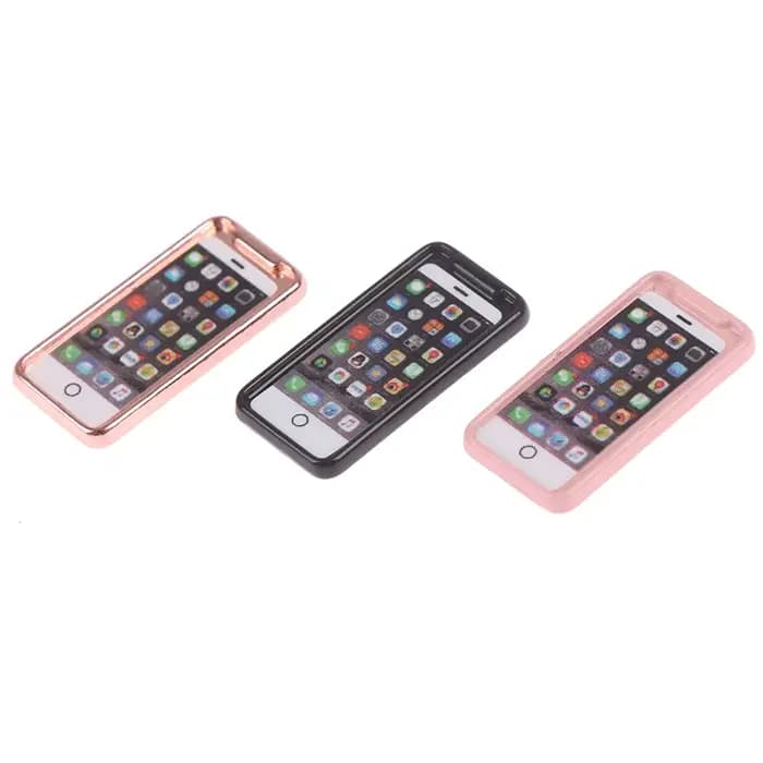 Jouet de simulation de modèle de téléphone portable pour la décoration de la maison de beurre