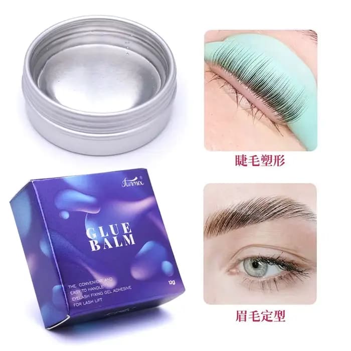 Colle Solide Transparente pour Repasser les Cils