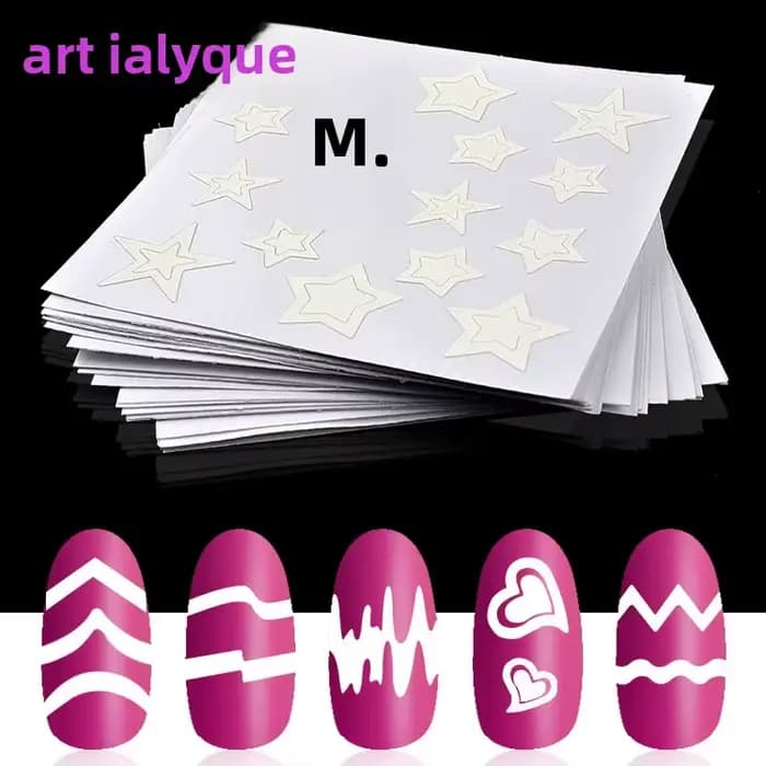 Kit de manucure française pour Nail Art
