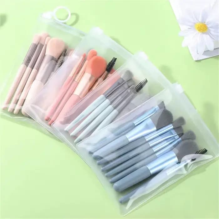 Ensemble de 8 pinceaux de maquillage doux et moelleux pour cosmétiques