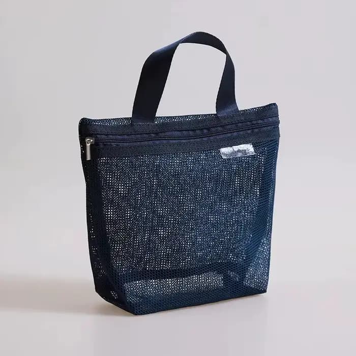 Sacs de rangement en maille pour maquillage et articles de toilette