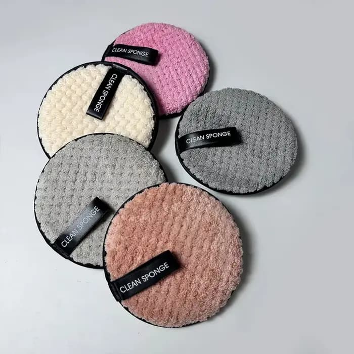  Tampons démaquillants en microfibre