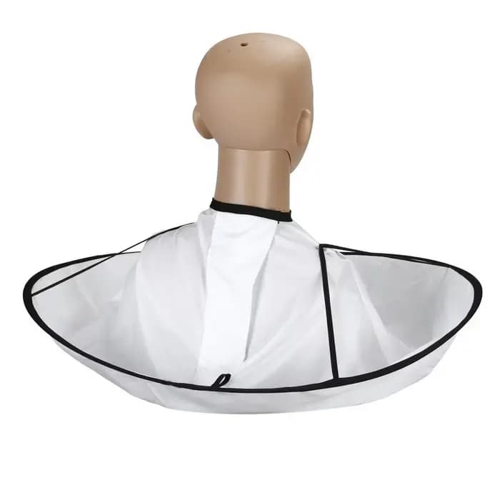 Cape de Coiffure Professionnelle Réglable - Brosse à Cheveux pour Coiffeurs et Barbiers