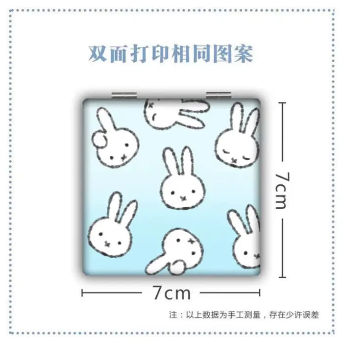 Miroir de maquillage Miffy mignon