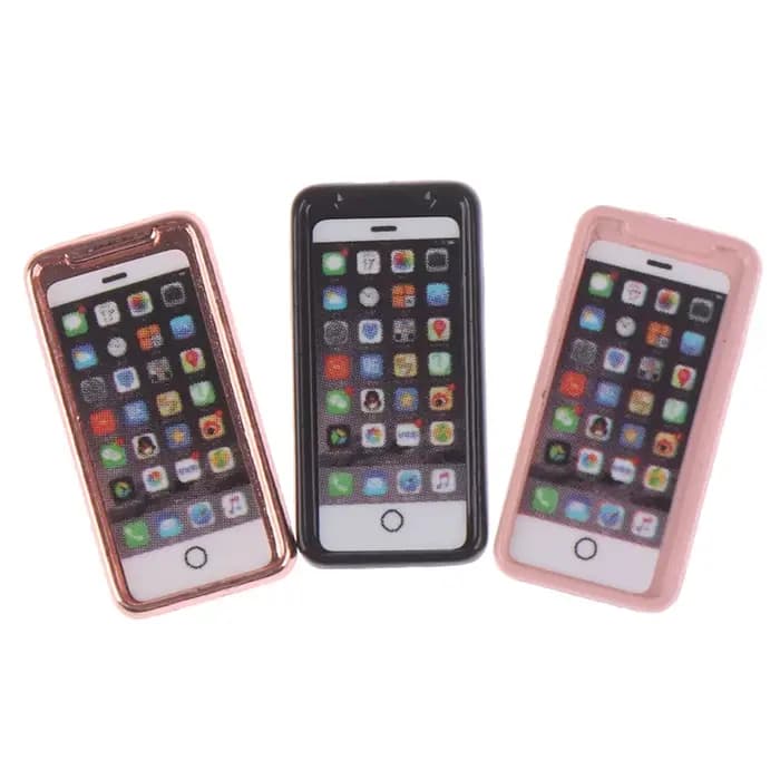 Jouet de simulation de modèle de téléphone portable pour la décoration de la maison de beurre